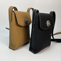 Sac de créateur haut de gamme en cuir véritable Mini décontracté Style de rue sac à bandoulière petit sac à bandoulière pour téléphone portable