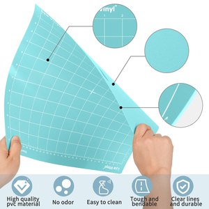 LYA Brand Cutting Mat for <span class=keywords><strong>Cricut</strong></span>, 6 Pack Cutting Mat 12x12 for <span class=keywords><strong>Cricut</strong></span> Variety Adhesive Sticky Cutting Mats Accessories for Cric - Product Image 6