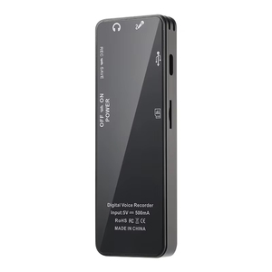 Enregistreur vocal numérique professionnel HD à réduction de bruit, format WAV, connecteur USB, pour enregistrement de réunions et de conférences - Product Image 2