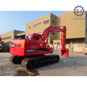 Used Doosan DX150-7 Crawler Excavator 15 Ton Second Hand Construction Digger Original <b>Paint</b> Low Hour Machine for Sale - Product Image 2