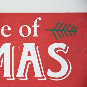 ป้ายคริสต์มาสลอฟท์ปารีส, ตกแต่งผนังคริสต์มาส, เชื่อในความมหัศจรรย์ของคริสมาสต์, ตกแต่งวันหยุดไม้, แผ่นโลหะผนังสำหรับการเข้า, - Product Image 2