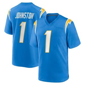 Maillot de football des Chargers de style Los Angeles # 10 Herbert # 3 Derwin James Jr Broderie Cousue en Gros - Product Image 2