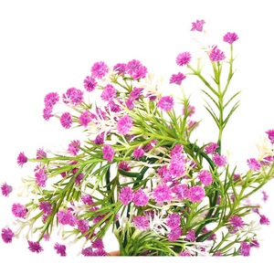 Stupid Bird Guirlande artificielle de gypsophile 150 cm en plastique souple pour décoration murale et arrangements floraux - Product Image 5