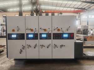 Machine à découper et à imprimer flexo 4 couleurs pour carton ondulé - Product Image 6