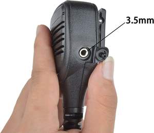 Microphone <span class=keywords><strong>de</strong></span> haut-parleur en gros, Microphone <span class=keywords><strong>de</strong></span> haut-parleur professionnel <span class=keywords><strong>de</strong></span> haute qualité pour <span class=keywords><strong>radio</strong></span> bidirectionnelle, Remplacement PMMN4076, Microphone <span class=keywords><strong>de</strong></span> haut-parleur d'épaule PTT - Product Image 5