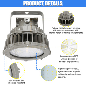 60W - 200W Highbay IP66 Explosion-proof Led <b>Light</b> high temperature Working <b>Light</b> Tri-proof Garage Fixture for Hazardous Area - Product Image 4
