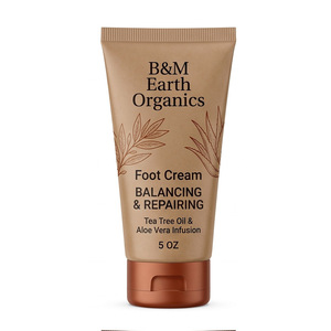 Baume adoucissant pour les pieds, marque privée, en vrac, à l'huile naturelle d'arbre à thé, pour routine spa des pieds à domicile, <span class=keywords><strong>masque</strong></span> pour les pieds, hydratant pour les talons - Product Image 5