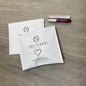 Custom Eco-Friendly White Kraft Bubble Mailer Bags with Custom Logo Waterproof & Recyclable Packaging for <b>Shoes</b> & Clothing - Product Image 4