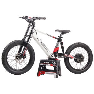 Vélo électrique <span class=keywords><strong>adulte</strong></span> à suspension intégrale, moteur brushless 1000W, batterie 36V, 3 vitesses, moteur électrique de type dirt bike. - Product Image 5