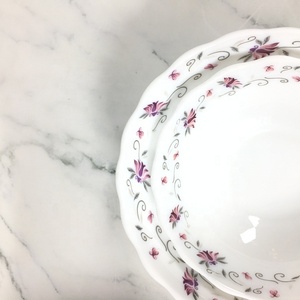 <span class=keywords><strong>Vajilla</strong></span> de <span class=keywords><strong>vidrio</strong></span> de ópalo blanco de alta calidad en todo el mundo con impresión de calcomanías personalizadas, 14 Uds., platos de comida, platos de cena, juego de <span class=keywords><strong>vajilla</strong></span> - Product Image 2