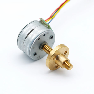 China Fornecedor Dois Fase 25BY <span class=keywords><strong>Stepper</strong></span> <span class=keywords><strong>Motor</strong></span> 9V 12V 5mm Eixo Rosqueado 7.5 \ 15 Grau Micro PM Stepping <span class=keywords><strong>Motor</strong></span> - Product Image 2