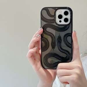 OEM mode Art Graffiti <span class=keywords><strong>serpent</strong></span> année étui de téléphone portable pour <span class=keywords><strong>iphone</strong></span> 16pro Max <span class=keywords><strong>coque</strong></span> de téléphone en TPU pour 15pro <span class=keywords><strong>11</strong></span> 14promax Xsmax - Product Image 5