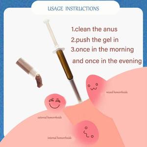 Gel para el cuidado corporal <span class=keywords><strong>seguro</strong></span> y eficaz fácil de usar a <span class=keywords><strong>precio</strong></span> de fábrica para adultos, extractos de hierbas para las molestias, crema para aliviar las hemorroides - Product Image 6