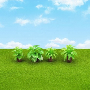 Bandeja de arena de cocotero moderna en miniatura, modelo de plástico, decoración de paisaje Tropical para comercio exterior, venta al por mayor - Product Image 4