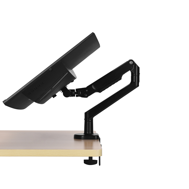 Wholesale High Quality Single Screen Computer Bracket Mechanical Spring Lifting Structure Monitor Arm Stand Mount