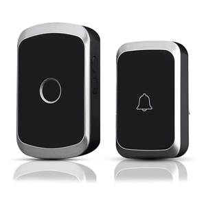 AC Loud sesler 300M aralığı ev akıllı beyaz kapı zili zil 1 2 3 alıcı kablosuz kapı zili - Product Image 1