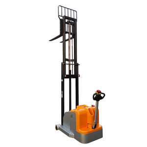 Apilador eléctrico Walk Behind 900kg 1000kg 1200kg Capacidad de carga Peso pesado Contrapeso Elevador de carga Apilador de montacargas - Product Image 4