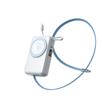 Meilleure Vente 2026 : Chargeur Portable 10000mAh PD20W 35W à Charge Rapide avec Câble Rétractable pour Banques d'Alimentation US, EU, AU, UK