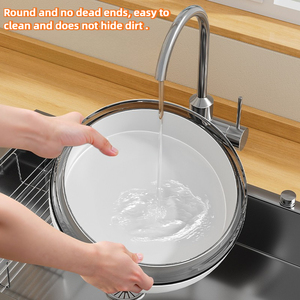 Joybos rak penyimpanan dapur Modern, rak penyimpanan bumbu dan riasan, wadah plastik berputar 360 ° - Product Image 4