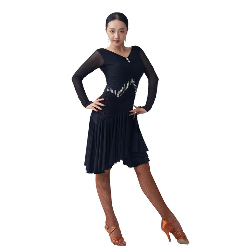 LP-2001 Latin Dance Costumes - Elegant & Versatile