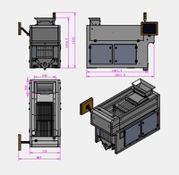 Máquina contadora automática moderna VX8 para cápsulas de detergente para ropa Candy Gummy Nuts Chocolate Conteo y embalaje cuantitativo