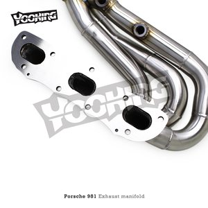 Tuning collecteur d'échappement en acier inoxydable pour PORSCHE 981 Cayman/Boxster 2.7/3.4 2012-2015 tuyau d'échappement suivi gratuit échappement de voiture - Product Image 3