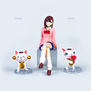 ฟิกเกอร์แอคชั่นตัวการ์ตูน Q รูปอะนิเมะ Momo Ayase สไตล์ใหม่ - Product Image 2