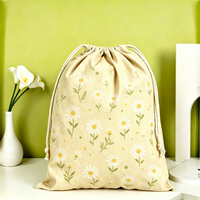 Pochette Organisateur Pliable Écologique Pratique avec Cordon de Serrage, Sac Réutilisable pour Promotions Commerciales, Usage Quotidien et Rangement Extérieur
