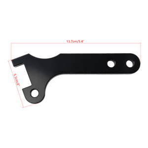 Pour Fiat Grande Punto Alfa Mito Abarth 500 595 695 C510 Boîte de vitesses manuelle 5 vitesses Quick Shifter en aluminium Pièces automobiles MOQ5 GBF015-BK - Product Image 6