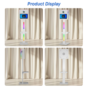 Caméra matrice blanche métal numérique Lcd Glam <span class=keywords><strong>Bot</strong></span> Dlsr Led en plein air Photobooth Dslr <span class=keywords><strong>Photo</strong></span> Booth Shell avec caméra Glam Filter - Product Image 6