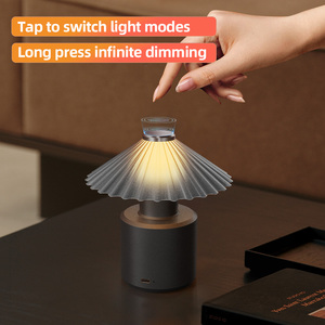 XIAKE LED デスクランプ タッチ調光可能 RA90 高演色性 2000mAh 充電式 IP54 防水 3 つの明るいモード アイケア テーブルランプ - Product Image 3