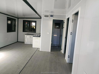 Maison pliante préfabriquée à double aile, directement de l'usine, 20ft 40ft, conteneur Casa, bureau conteneur modulaire, maison mobile extensible
