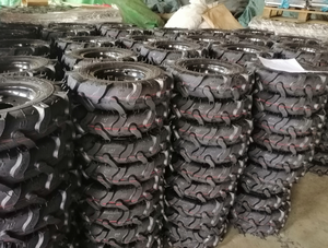 4.00-10 Lenkrollen für Traktoren für Mikrofräsen Pneumatische Landwirtschaftsmaschinen-Reifen Gummiräder Besser für Traktoren - Product Image 4