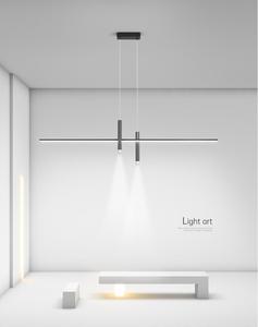Lampada a sospensione minimalista nordica moderna semplice tavolo da pranzo bancone Bar luce a sospensione Design creativo e unico lampadario - Product Image 5