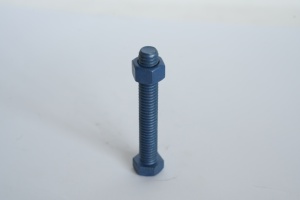 Bán buôn Mỹ tiêu chuẩn thép carbon Hex Bu lông đầu Lớp 8 hoàn toàn ren Metric kẽm mạ với 1 hạt mỗi bu lông sản xuất Trung Quốc - Product Image 3