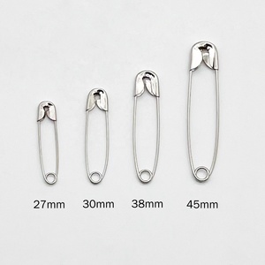 Bán Buôn 45Mm Bạc Kim Loại An Toàn Pins 100Pcs Biểu Tượng Tùy Chỉnh Màu Sắc Quần Áo Clip Bền Chống Gỉ Số Lượng Lớn An Toàn Pins - Product Image 6