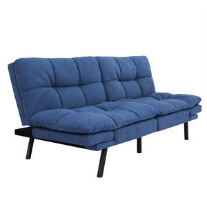 <span class=keywords><strong>Nisco</strong></span> Convertible Bộ Nhớ Bọt Tufted <span class=keywords><strong>Futon</strong></span> Thiết Kế Hiện Đại 2 Hoặc 3 Chỗ Ngồi Kim Loại Ngủ Sofa Giường Cho Khách Sạn - Product Image 2