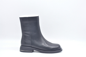 Produttore stivali Chelsea neri 2026 personalizzati grandi dimensioni stivali neri <span class=keywords><strong>calzino</strong></span> Slip on <span class=keywords><strong>tacco</strong></span> <span class=keywords><strong>basso</strong></span> <span class=keywords><strong>stivaletti</strong></span> invernali alla caviglia per le signore - Product Image 3