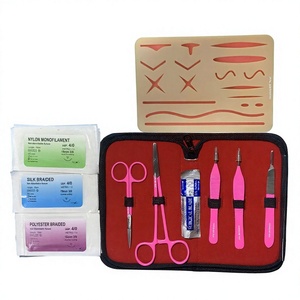 Kit de Entrenamiento para Estudiantes de Medicina, Almohadilla de Práctica de Sutura, Maniquí de Acero Inoxidable, Pakistán - Product Image 1