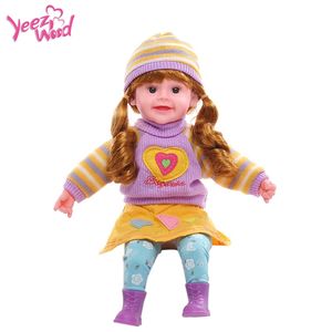 Muñeca <span class=keywords><strong>de</strong></span> Silicona Realista y Económica, Muñeca Americana <span class=keywords><strong>de</strong></span> 18 Pulgadas, Juguete para Niños - Product Image 4