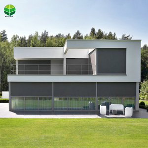 Persianas enrollables de tela con cremallera de vía lateral motorizadas de tamaño personalizado hechas en China - Product Image 2