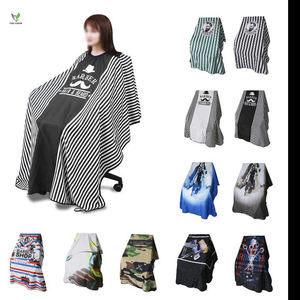 Cape de salon professionnel pour hommes grande Cape de coiffure imperméable personnalisée pour adultes Cape de barbier personnalisée - Product Image 1
