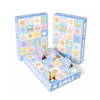 Boîte de calendrier de l'avent de Noël personnalisée imprimée, 24 compartiments, emballage surprise pour chocolats et bonbons, boîte en carton premium, déballage pour enfants