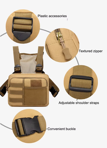 Chenhaho edc מותניים חבילת חזה אריזת תיק רתום חזה טקטי - Product Image 3