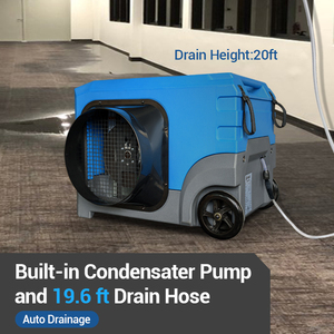 Nhỏ gọn 125 PPD thảm làm sạch máy nước công nghiệp thiệt hại sửa chữa máy hút ẩm - Product Image 6