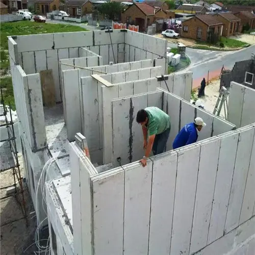 Fiber Cement Sheet Construction Materials 100mm Modular Wall Panels