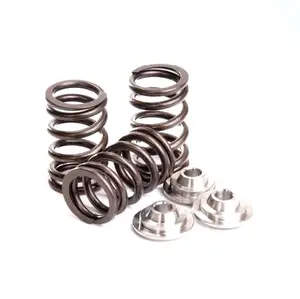 Compression Springs DVT Spring Automotive Pneumatic Compression Valve Springs Custom Titanium High Hardness Valve Spring With Retainer Seat