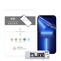 Machine de découpe de films hydrogel mats TPU EPU personnalisés pour protecteurs d'écran de téléphone portable HD anti-lumière bleue pour iPhone 15 16 17 Pro Max