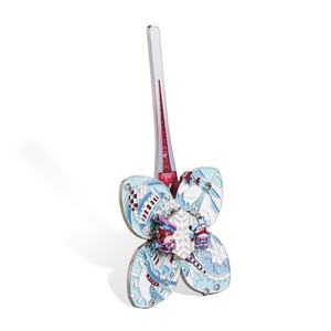 Imán de Refrigerador de Metal con Diseño de Molino de Viento Giratorio de Esmalte Suave, Diseño de Moda Personalizado - Product Image 6