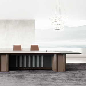 Factory Directly Modular Office Furniture Conference Meeting <b>Table</b> Desk Design Customized Large Conference <b>Table</b> - Product Image 1